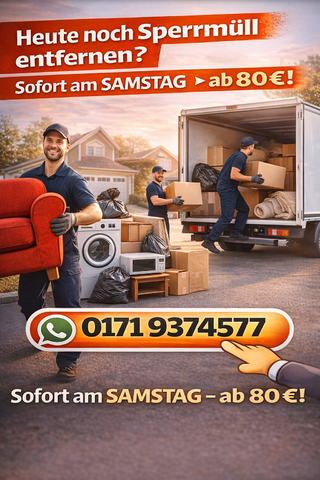 Wir bieten einen Express-Service am Samstag – ohne Termin – ab nur 80 € Pauschalpreis!