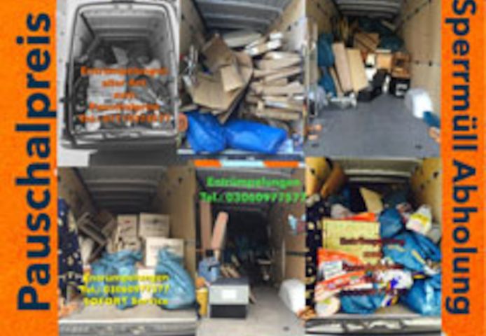 📢 Berlin24 Recyclingdienst – Entrümpelung & Sperrmüll-Service Berlin – ab 80 €