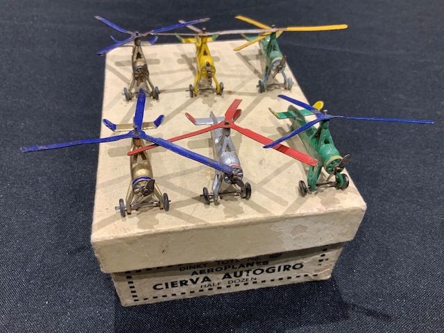 Dinky Toys Prewar 60f Cierva Autogiro Trade Box