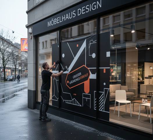 Schaufensterbeschriftung | Schaufensterwerbung | Lengerich, Ibbenbüren & Umgebung