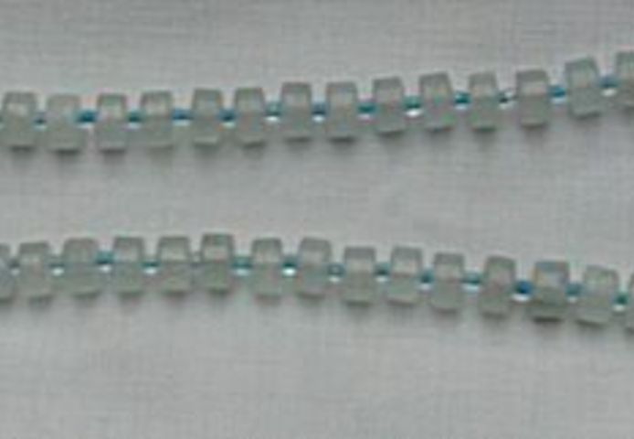 Edelsteinkette mit einen Aquamarin