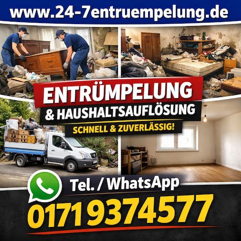 Entrümpelung zum Festpreis von 80 €