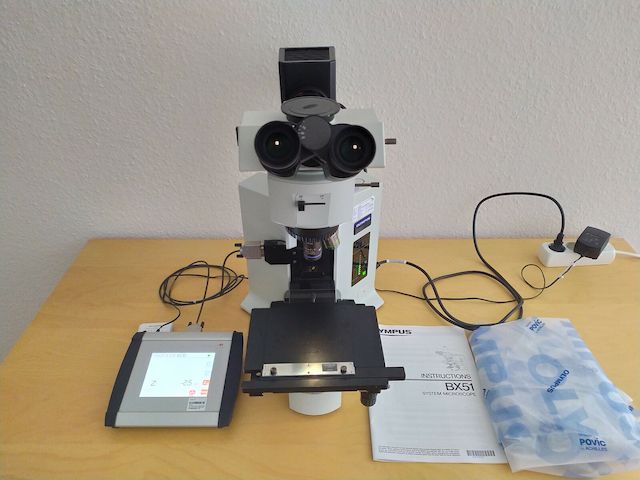 Olympus BX51TRF Mikroskop mit Auflicht  und Z Achsen