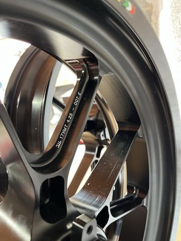 Honda XR650R Marchesini Supermoto Felgen