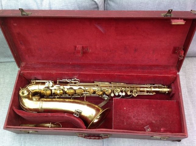 Conn 10M Tenorsaxophon Sax von 1946 gerollte Tonlöcher