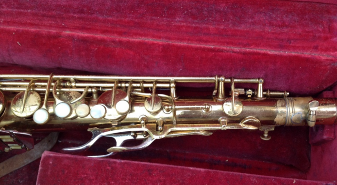 Conn 10M Tenorsaxophon Sax von 1946 gerollte Tonlöcher