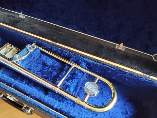 KING Silver Sonic 3B Posaune Trombone mit Case