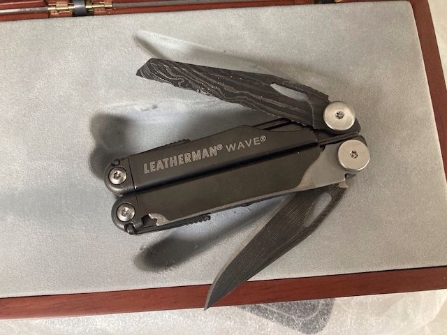 2009 Leatherman Damascus Wave multitool