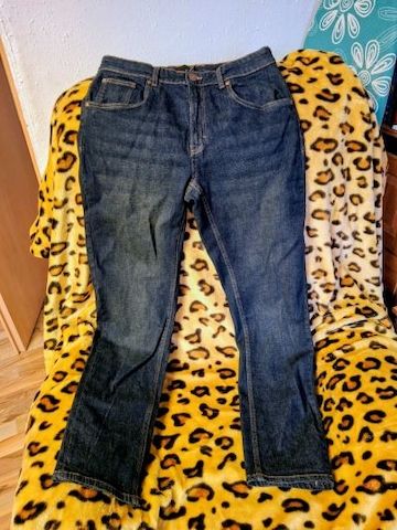 Damen Jeans gr.48 Blau