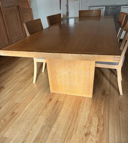 Großer Esstisch Maxalto mit 6 Stühlen