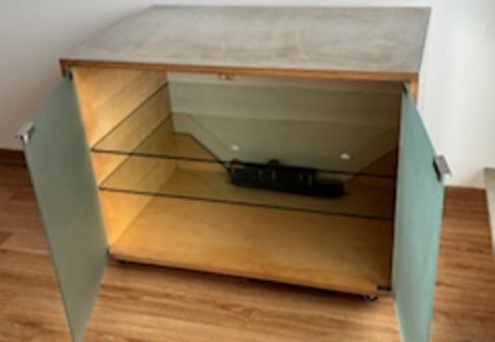 TV Rack auf Rollen Einzelstück