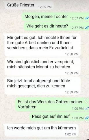 Voodoo-Zauber in Familien Tradition