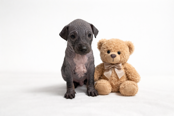 American Hairless Terrier Welpen