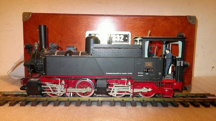 LGB schwarze digitale Aster DB Dampflok