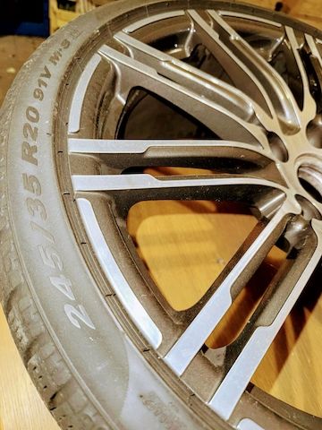 Felgensatz Porsche 991 911 Turbo