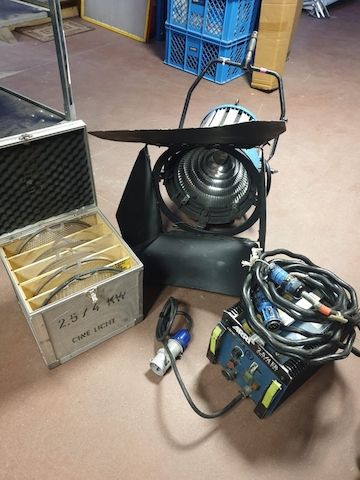 Arrisun M-series 2,5/4kW HMI Lampenkopf