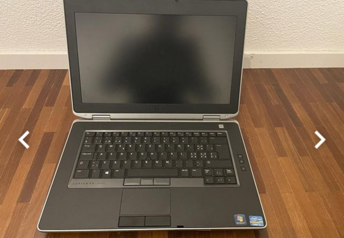 dell laptop E6430 als defekt an