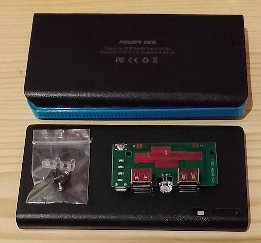 Powerbank-Kit, 20000 mAh,