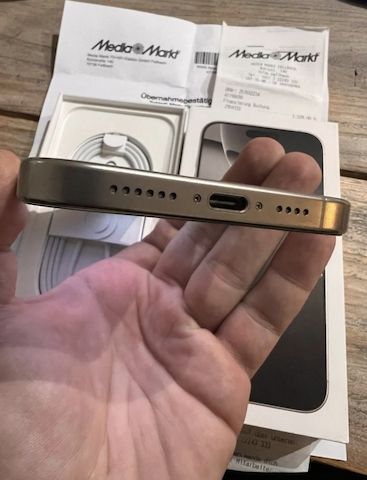 IPhone 15 Pro Max 256GB Silber