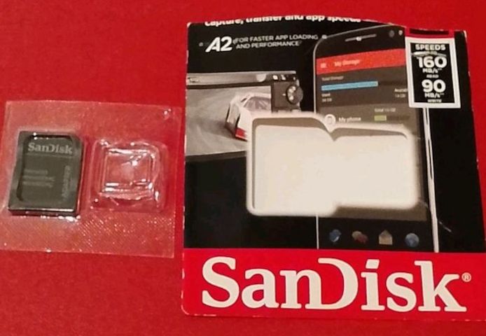 SanDisk Adapter, ohne Extreme 128 GB SDXC Speicherkarte