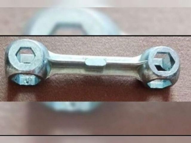 Fahrrad Knochen Schlüssel