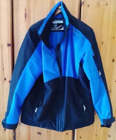 Herren Winter Skijacke mit zwei Reißverschluss Taschen