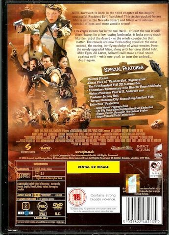 4 englichsprachige DVD´S zu verschenken !