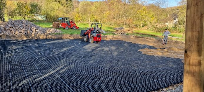 Rasengitter & Paddockplatten kaufen - Kieswaben und Kiesgitter ReitPRO40