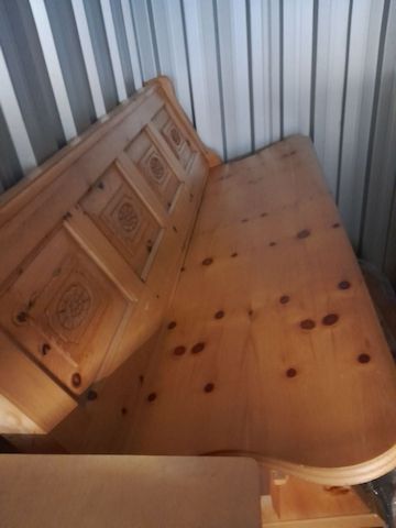 Zirben Bauernstube Natur mit Schnitzerei