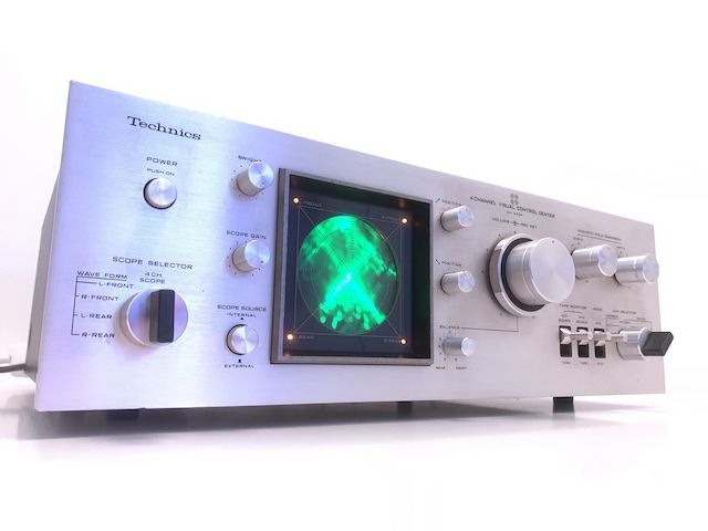 Audio-Oszilloskop Technics SH-3434 4-Kanal Hi Fi Vintage