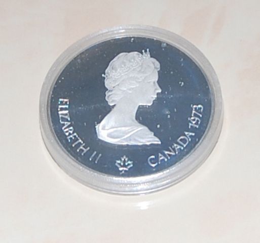 Die 5-Dollar-Silbermünze aus Kanada zur Olympiade in Montreal (1973–1976)