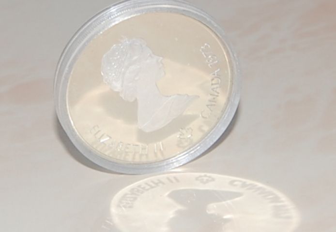 Die 5-Dollar-Silbermünze aus Kanada zur Olympiade in Montreal (1973–1976)