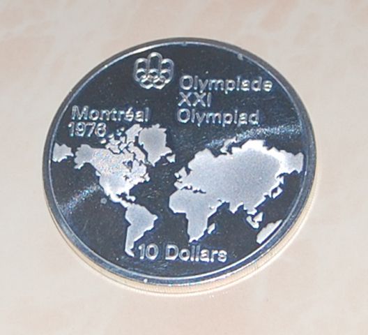 10 Dollar Olympiade 1976 Montreal