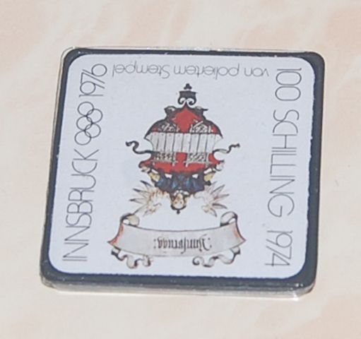 100 Schilling Silbermünze Österreich1976 Olympia Innsbruck IIX