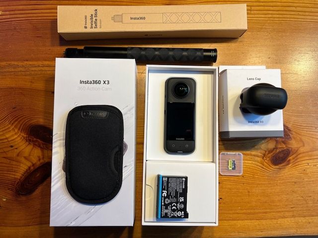 Insta 360 x4 Neu