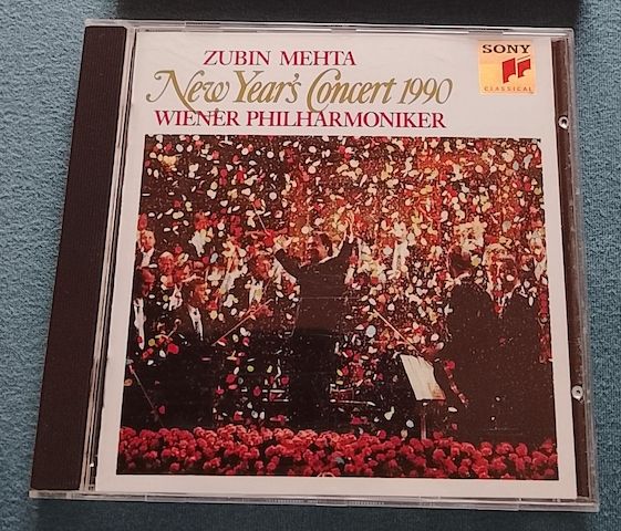 Dirigent Zubin Mehta - Neujahrskonzert in Wien 1990 / New Year's Concer 1990