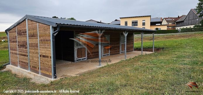 Pferdestall bauen & Außenstall kaufen, ideale Ställe für Pferde