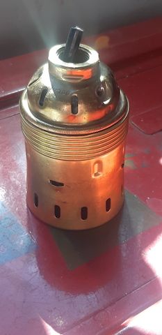 E40 Lampenfassung Messing Keramik Vossloh Fassung