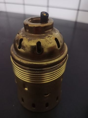 E40 Lampenfassung Messing Keramik Vossloh Fassung