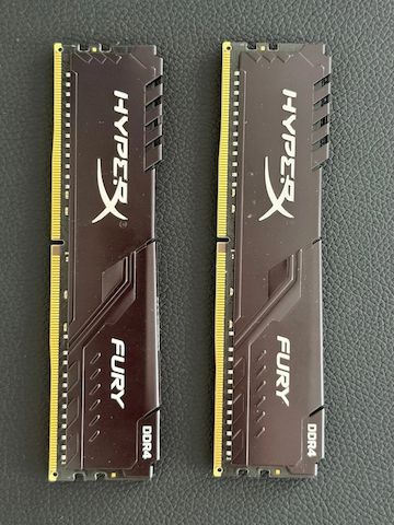 64GB HyperX Fury DDR4 RAM 2x32GB 3200MHz CL16 HX432C16FB3/32 Kingston