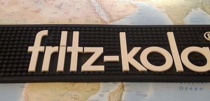 fritz kola Abtropfmatte aus Gummi / nagelneu / 60 x 10 cm