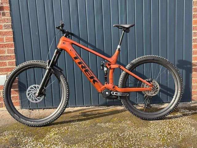 Trek Rail 9.9 X0 AXS T-Type Gen 4 E-Mountainbike (Modelljahr 2023), Größe XL