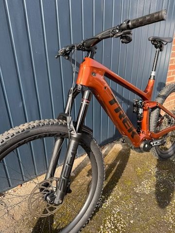 Trek Rail 9.9 X0 AXS T-Type Gen 4 E-Mountainbike (Modelljahr 2023), Größe XL