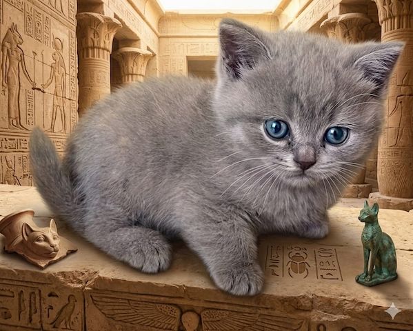 Ein Erbe der Verehrung: Britisch-Kurzhaar-Bärchen aus der Katzenkinderstube