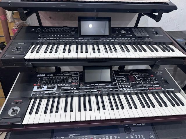 Korg Pa5X, Korg Pa4X, Korg Pa4X MG2, Korg NAUTILUS, Korg Pa1000 MG, Yamaha Genos2, Yamaha PSR-SX920