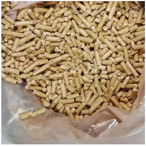 Holzpellets zu verkaufen.
