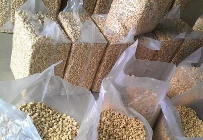 Rohe und geröstete Cashewnüsse aus Kenia zum Verkauf (für den Export).