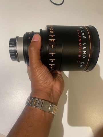 Atlas Orion 65mm anamorphes Objektiv EF Mount