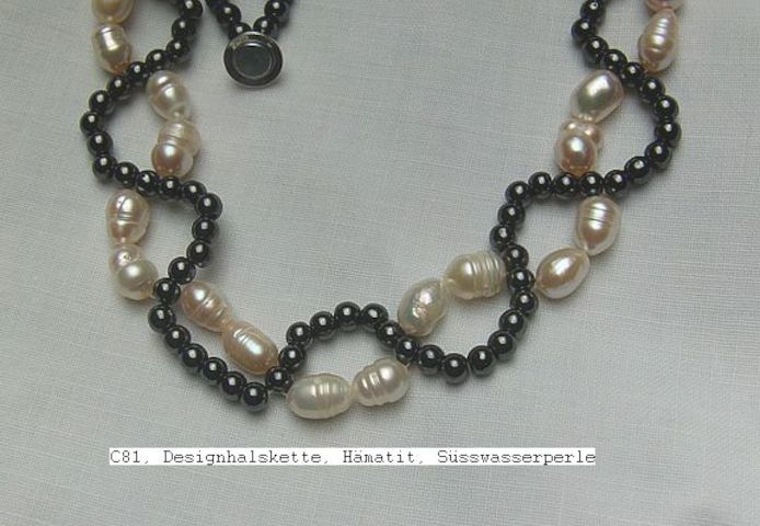 Edelsteinkette, einzigartiges Design, Handarbeit