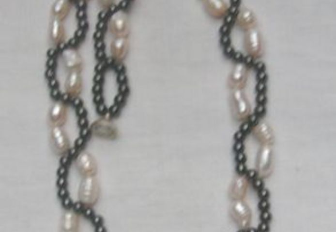 Edelsteinkette, einzigartiges Design, Handarbeit
